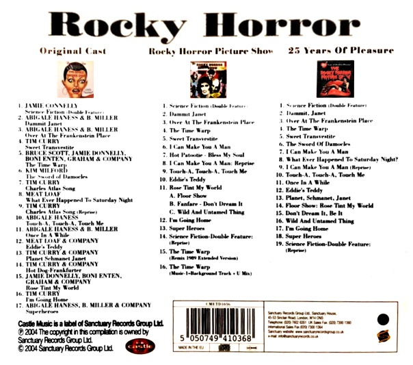 V/A - The Rocky Horror Punk Rock Show - CD – Silver Sprocket