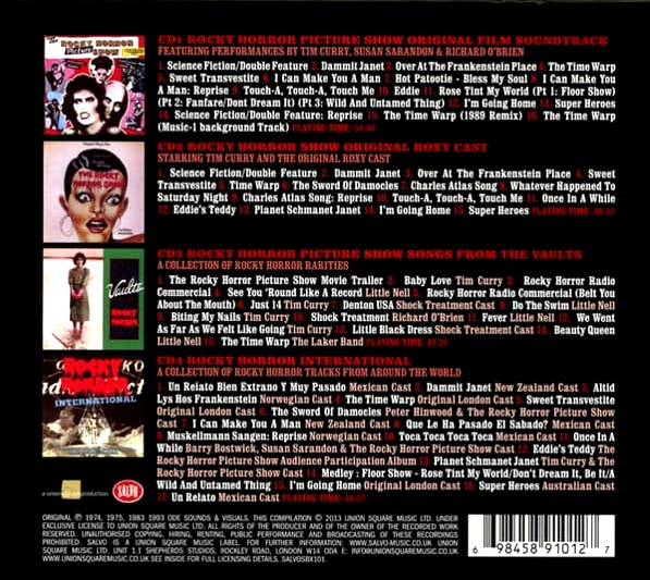 Richard O'Brien - The Rocky Horror Picture Show (Soundtrack from the Motion  Picture) Lyrics and Tracklist